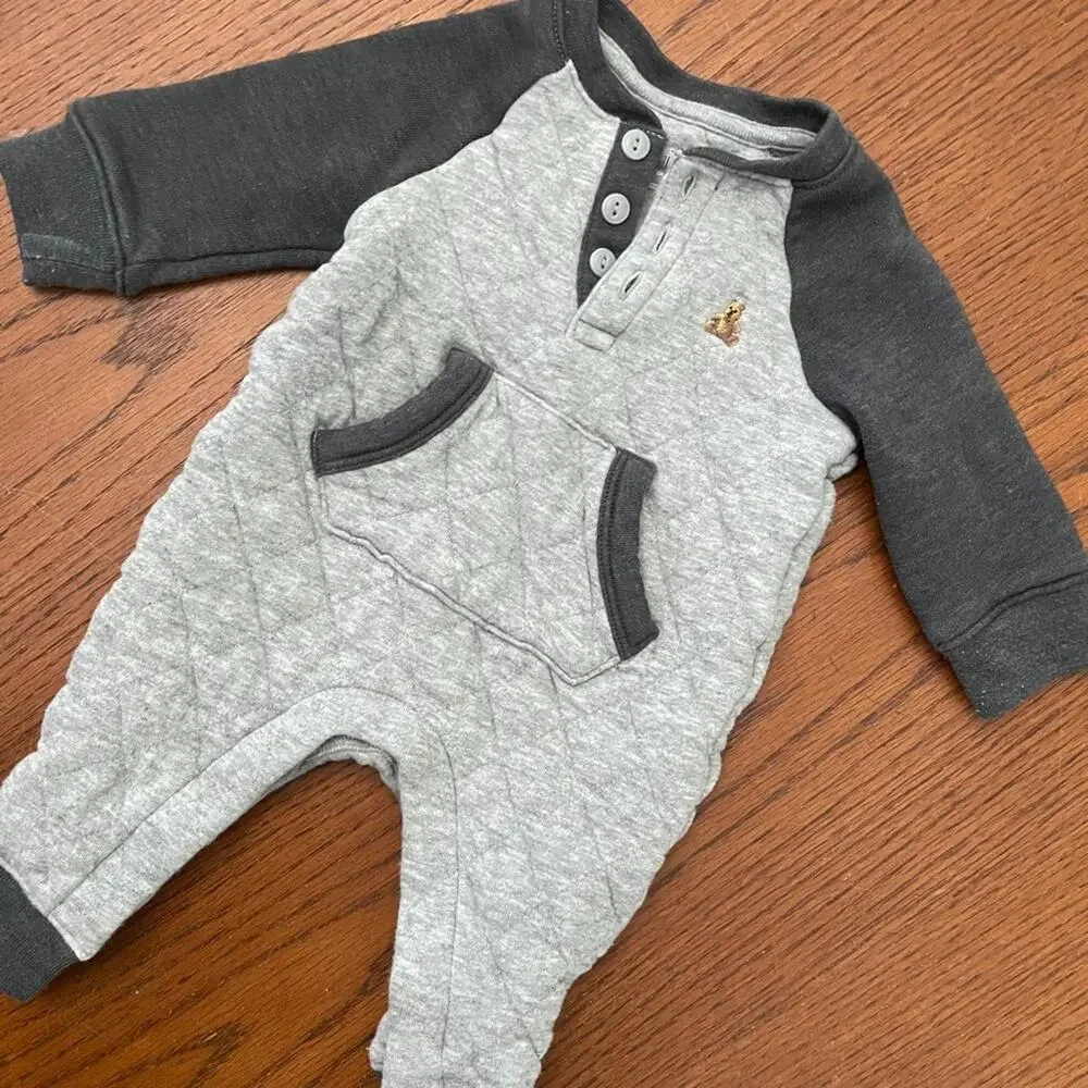 Baby Gap Quilted Romper 3-6m